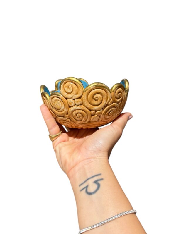 Snail El Yapımı Kase - Görsel 3